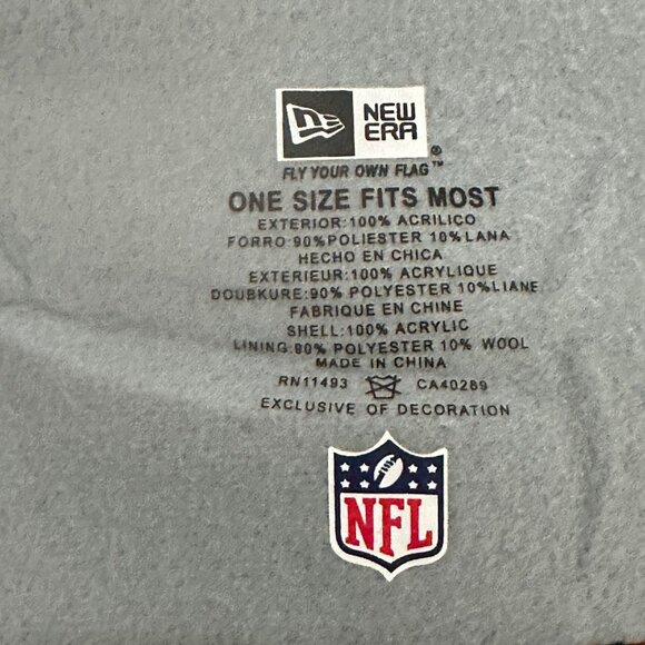 Chicago Bears GSH New Era Knit Beanie Hat Removeable Pom NFL Football Athleisure - Picture 3 of 7